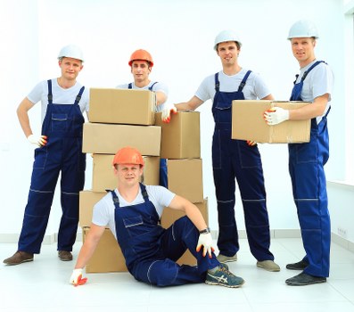 Packed household items prepared for a smooth house move with local removalists
