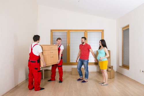 Planning furniture collection around narrow stairs and limited parking