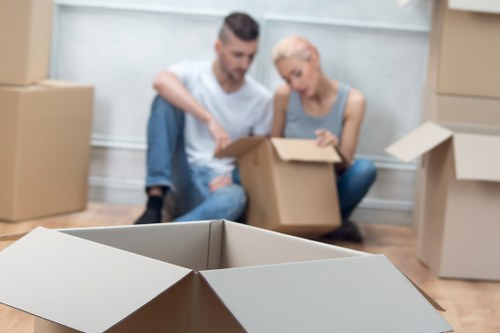 Office moving team planning a local business relocation in Removalservices