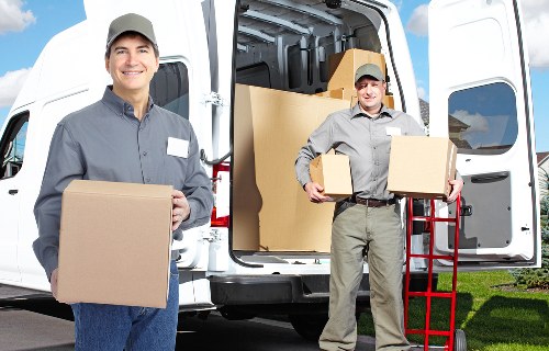 A van ready for a local moving and delivery job